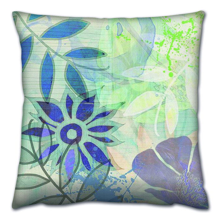 Aberto Design Cojín Multicolor 43 x 43 cm Aberto Design Cojín Multicolor 43 x 43 cm